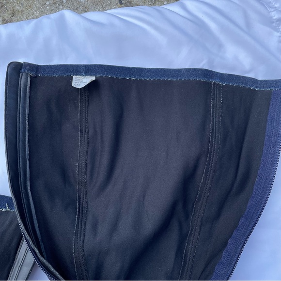 Hard to Find Unlisted Pink Leather Snakeskin-look Blue Booties - Picture 11 of 13